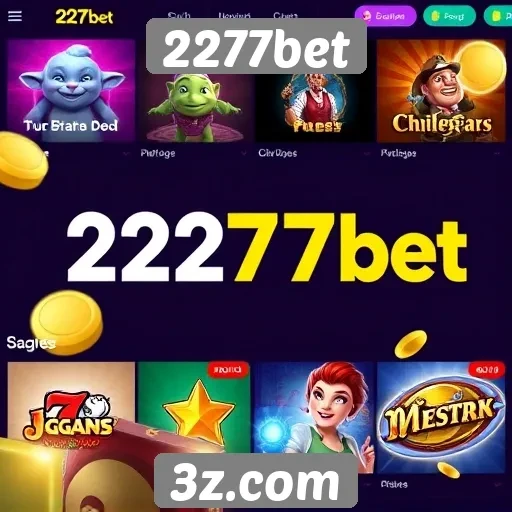 Opções de jogos disponíveis na plataforma 2277bet