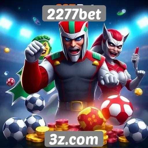 Variedade de jogos disponíveis no 2277bet