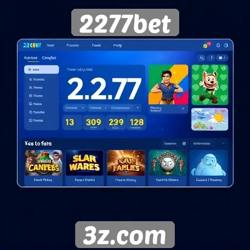 Facilidade de uso da interface do 2277bet